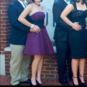 Plum and lace dress by Behnaz Sarafpour for Target